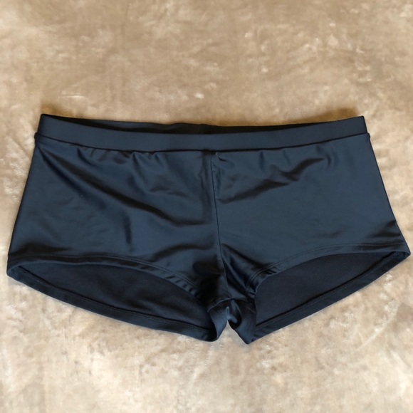 Black Arizona Jeans Swim Boyshort, Size XL - Picture 1 of 11